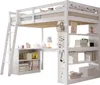 Lit mezzanine pour enfant 90 x 200 cm en pin, aggloméré et Voir les images du produit 9