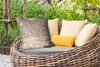 MuchoWow® Outdoor Kissen - Blumen - Vintage - Muster - Produktbild-Vorschau 3