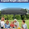 LARS360 Pavillon Pop Up 3x6 m Pliable Anthracite, sans Voir les images du produit 4