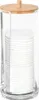 Dóza na kosmetické vatové polštářky s bambusovým víkem Náhled obrázku produktu 2