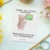 Mr. & Mrs. Panda Postkarte Mathematiklehrerin Leidenschaft Produktbild-Vorschau 2