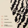 Tapiso Teppich ATLAS modern Zebra schwarz creme Wohnzimmer  Produktbild-Vorschau 9
