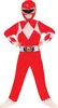 Roter Power Ranger Kostüm für Kinder - 104/116 (5-6 Jahre) Produktbild-Vorschau 1