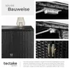 tectake® Aluminium Gartenschrank Monza 84,5 x 40,5 x 103,5 Produktbild-Vorschau 6