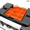 Wiltec Werkzeugkasten 38x27x25 cm aus Edelstahl, Universal Produktbild-Vorschau 3