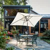 Sekey Sonnenschirm Balkon Gartenschirm Marktschirm  140×210 Produktbild-Vorschau 10