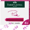 FABER-CASTELL Tintenpatronen Standard pink 6er Produktbild-Vorschau 2