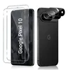 A product shot showing a smartphone with screen protectors and camera lens protectors. Produktbild-Vorschau