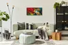 Wohnzimmer-Bild Leinwand Uhr Geräuschlos Kunstdruck 60x30 Produktbild-Vorschau 4