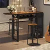 Tavolo da bar in stile industriale Tavolo da cucina e Anteprima dell’immagine prodotto 2