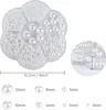 Jeu de perles en plastique, perles blanches, pour la Voir les images du produit 2