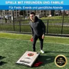 Cornhole 2x Komplett mit 8 Bean Bags und Tragetasche - Produktbild-Vorschau 9