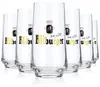 6x Bitburger Bier Glas Gläser 0,2l Bit-Becher Bauchform Produktbild-Vorschau 2