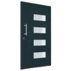 vidaXL Haustür Aluminium und PVC Anthrazit 110x210 cm Produktbild-Vorschau 4