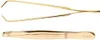 Pfeilring Augenbrauen-Pinzette golden 9 cm lang Produktbild-Vorschau 5