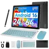 JENBIZZ Tablet, 10 inch, Android, 16 GB RAM, 24 (3+21) GB Productafbeelding-voorbeeld 1