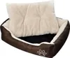 vidaXL Teplý pelíšek pro psy s polstrovaným polštářem M Náhled obrázku produktu 6