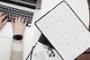 MuchoWow® Laptop Hülle 14 ZollGeometrie - Linie - Schwarz - Produktbild-Vorschau 2
