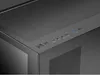 A close-up view of the top panel of a black computer tower, showing the I/O ports. Produktbild-Vorschau
