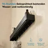doporro Wandgarderobe mit Ablage, Garderobenleiste 40 cm Produktbild-Vorschau 3