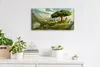 Wandbild Leinwand Bilder Wanduhr 60x30 Malen von Fantasie Produktbild-Vorschau 3