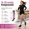 5 Paar Damen & Herren Kompressionsstrümpfe Bunt A0521, Alle Produktbild-Vorschau 2