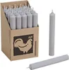 Stabkerzen aus Paraffin, 250/22 mm, Grau, KERZENFARM HAHN, Produktbild-Vorschau 3