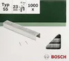 Bosch  Klammern Typ 55 - 6 x 1.08 x 23 mm 1000 Produktbild-Vorschau 1