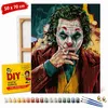 Quadro da dipingere seguendo i numeri con cornice: “Joker Anteprima dell’immagine prodotto 1