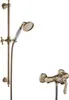 PaulGurkes Bronze Retro Duschset Aufputz Duscharmatur Antik Produktbild-Vorschau 1