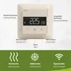 Termostato Z-Wave Heatit Z-TRM6, colore bianco RAL 9010 Anteprima dell’immagine prodotto 4