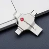 FORCELL F-DATA pendrive Metal Quad 128GB USB3.2 Gen 1 (USB Náhľad obrázku produktu 4