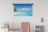 MuchoWow® Wandteppich Wandbehang Boot vor der Küste der Produktbild-Vorschau 2