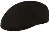 Filz-Duck Cap aus reiner Wolle von Hut-Breiter in schwarz