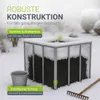 Juskys Metall Komposter 450 L, stabil, wetterfest & Produktbild-Vorschau 5