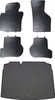 Gummi Fußmatten + Kofferraumwanne Set für VW Golf 5 + 6, Produktbild-Vorschau 1
