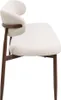Giga Meubel Esszimmerbank Alexia - Beige/Walnuss - 160cm Produktbild-Vorschau 4