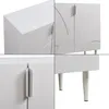 Sideboard 'Starvili' mit 3 Türen 75 x 115 x 38 cm Beige Produktbild-Vorschau 8