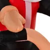 HOMCOM Aufblasbarer Weihnachtsmann auf einem Motorrad 165 Produktbild-Vorschau 11