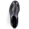A top-down view of a black Chelsea boot. Produktbild-Vorschau