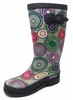 Bockstiegel Damen Regenstiefel Anja schwarz/multi Gr. 40 Produktbild-Vorschau 13