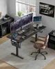 SONGMICS Höhenverstellbarer Schreibtisch elektrisch 160cm 4 Produktbild-Vorschau 3