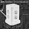Echos - Torre di prese 12 in 1 con cavo da 3 m Presa Anteprima dell’immagine prodotto 8