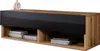 Tavolino per TV CALIBURI 100 - rovere wotan / nero lucido Anteprima dell’immagine prodotto 9