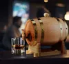 Relaxdays sud na pálenku, 1,25 l, dubové dřevo, dřevěný sud Náhled obrázku produktu 3
