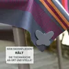 Tischtuchbeschwerer Schmetterling, magnetisch - 4 Stück Produktbild-Vorschau 1