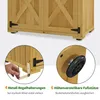 M MCombo Gartenschrank Holz, Gartenhaus Klein Wetterfest, Produktbild-Vorschau 5