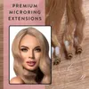 hair2heart Premium Microring Extensions Echthaar glatt - 25 Produktbild-Vorschau 2