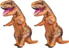Two inflatable T-Rex costumes shown side-by-side against a white background. Produktbild-Vorschau