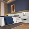 Flieks Manželská posteľ z masívneho dreva 160x200 cm s USB Náhľad obrázku produktu 4